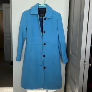 JCREW Petite classic lady day coat, 00P